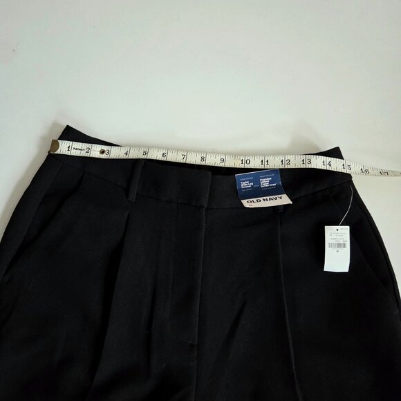 NWT Old Navy Tailor Wide Leg high waisted black pants. - Picture 6 of 8